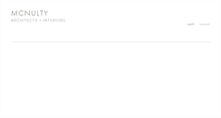 Desktop Screenshot of mcnultyarchitects.com