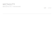 Tablet Screenshot of mcnultyarchitects.com